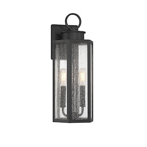 Hawthorne - 2 Light Outdoor Wall Lantern-17.25 Inch Tall and 7 Inch Wide - 1393412