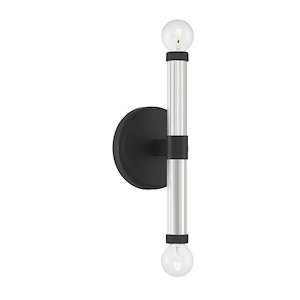 Kingsburg - 2 Light Wall Sconce-11.5 Inch Tall and 4.5 Inch Wide - 1393476