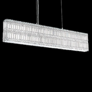 Quantum - 17 Light Linear Pendant-9 Inches Tall and 3.5 Inches Wide - 1301663