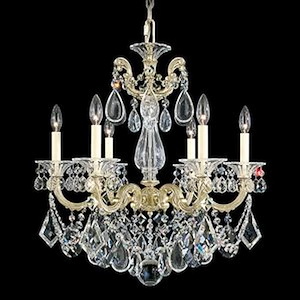 La Scala - 6 LightChandelier-25 Inches Tall and 23 Inches Wide - 755972