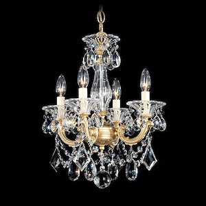 La Scala - 4 Light Chandelier-18 Inches Tall and 14.5 Inches Wide