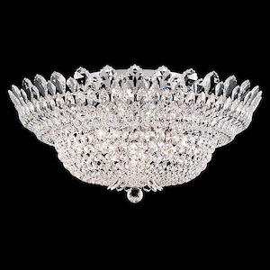 Trilliane - 23 Light Flush Mount-13.5 Inches Tall and 33 Inches Wide