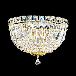 Petit Crystal Deluxe - Three Light Wall Sconce - 199602