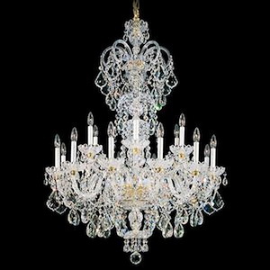 Olde World - 23 Light Chandelier-52 Inches Tall and 36 Inches Wide - 199571