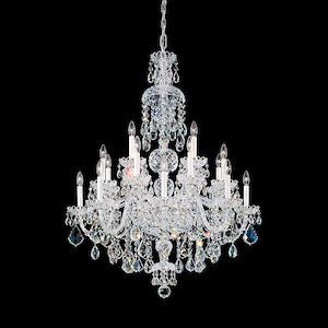 Olde World - 25 Light Chandelier-46 Inches Tall and 35.5 Inches Wide - 199684