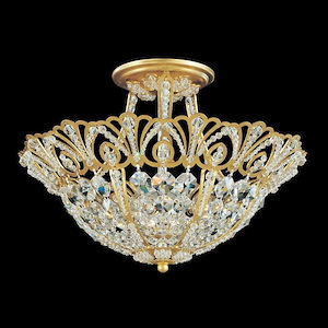 Rivendell - 5 Light Semi-Flush Mount-10.5 Inches Tall and 15 Inches Wide - 1301717