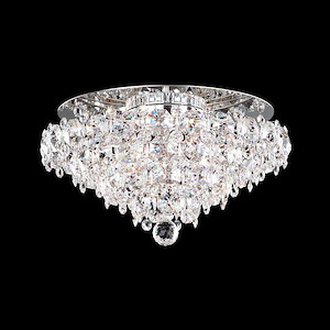Baronet - 4 Light Flush Mount-11 Inches Tall and 19 Inches Wide - 1058682