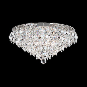 Baronet - 6 LightFlush Mount-12 Inches Tall and 24 Inches Wide