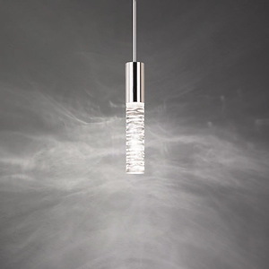 Cru - 16W 1 LED Mini Pendant-13.5 Inches Tall and 2 Inches Wide