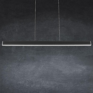 Mystique - 45W 1 LED Linear Pendant-3.5 Inches Tall and 2 Inches Wide