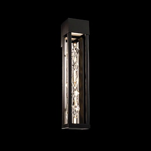Polar - LED Outdoor Wall Mount-22 Inches Tall and 5 Inches Wide