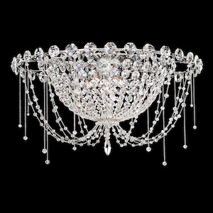 Chrysalita - 5 Light Flush Mount-13.5 Inches Tall and 25.5 Inches Wide