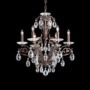 Filigrae - 6 LightChandelier-26 Inches Tall and 22.5 Inches Wide - 1301773