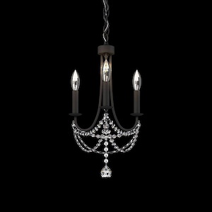 Verdana - 3 Light Chandelier-19 Inches Tall and 12 Inches Wide - 1301903