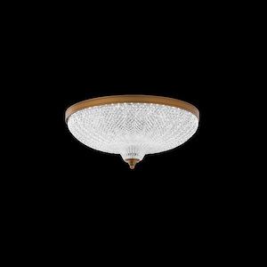 Roma - 22W 1 LED Flush Mount-7 Inches Tall and 16.5 Inches Wide - 1301807
