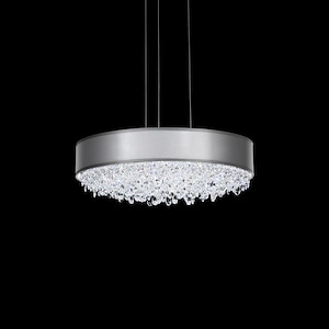 Eclyptix - 23W 1 LED Pendant-6.5 Inches Tall and 19.5 Inches Wide