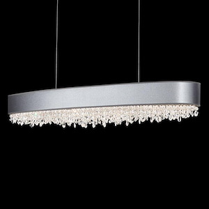 Eclyptix - 44W 1 LED Linear Pendant-7 Inches Tall and 14.5 Inches Wide