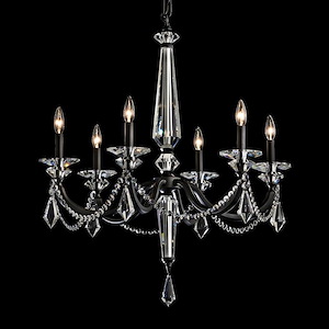 Verona - 6 LightChandelier-34 Inches Tall and 30 Inches Wide - 1301810