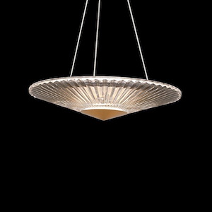 Origami - 20W LED Pendant-4 Inches Tall and 19 Inches Wide - 1301817