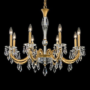 Napoli - 8 Light Chandelier-28.5 Inches Tall and 32 Inches Wide - 1301823