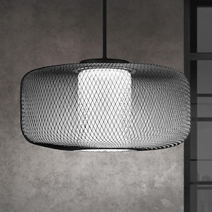 Kodo - 44W LED Pendant-16.5 Inches Tall and 32 Inches Wide