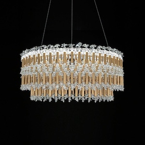 Tahitian - 86W LED Pendant-11 Inches Tall and 25 Inches Wide