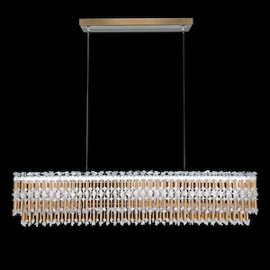 Tahitian - 88W LED Linear Pendant-11 Inches Tall and 5.5 Inches Wide