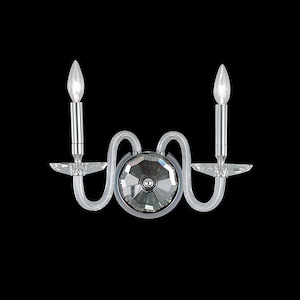 Habsburg - 2 Light Wall Sconce-12 Inches Tall and 7 Inches Wide