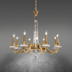Amadeus - 8 Light Chandelier-34.5 Inches Tall and 34 Inches Wide