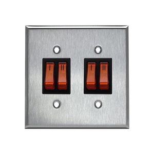 Accessory - Double Switch Plate Assembly for 2 Stage Patio Heaters