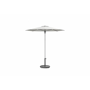 Aquarius-7.5 Foot Round Manual Lift Commercial Market Umbrella - 1316030