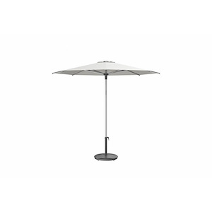 Aquarius-9 Foot Round Manual Lift Commercial Market Umbrella - 1315960