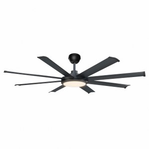 Antares SkyFan 60in 8 Blade Ceiling Fan and Light Kit with SkyPlug