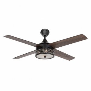 Spica SkyFan 52in 4 Blade Ceiling Fan and Light Kit with SkyPlug