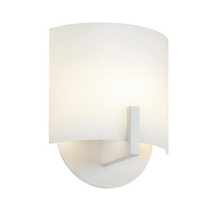 Scudo - 9W LED Wall Sconce-8 Inches Tall and 7 Inches Wide