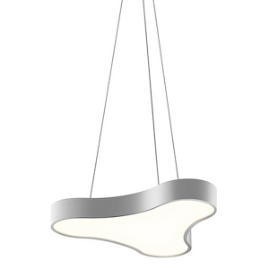 Corso Rhythm - 30W 1 LED Pendant-2.25 Inches Tall and 20 Inches Wide