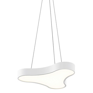 Corso Rhythm - 30W 1 LED Pendant-2.25 Inches Tall and 20 Inches Wide
