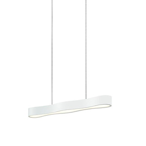 Corso Linear - 24W 1 LED Pendant-2.25 Inches Tall and 24 Inches Wide