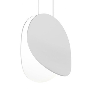 Malibu Discs - 16W 1 LED Pendant In Modern Style-7.5 Inches Tall and 7.5 Inches Wide - 1096137