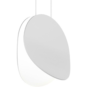 Malibu Discs - 16W 1 LED Pendant-7.5 Inch Tall and 7.5 Inch Wide - 1096137