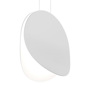 Malibu Discs - 26W 1 LED Pendant In Modern Style-14 Inches Tall and 14 Inches Wide - 1096143