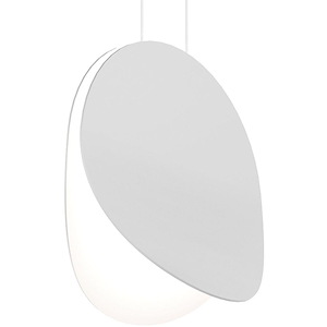 Malibu Discs - 26W 1 LED Pendant-14 Inch Tall and 14 Inch Wide - 1096143