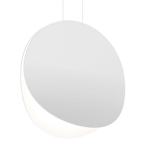 Malibu Discs - 32W 1 LED Pendant In Modern Style-18 Inches Tall and 18 Inches Wide - 1096146
