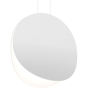 Malibu Discs - 32W 1 LED Pendant-18 Inch Tall and 18 Inch Wide - 1096146