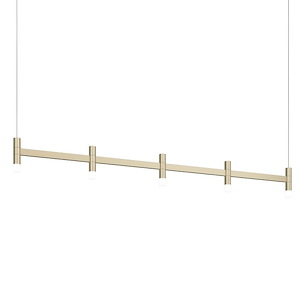 Systema Staccato - 21W 1 LED Linear Pendant In Contemporary Style-6 Inches Tall and 1.25 Inches Wide - 1107543