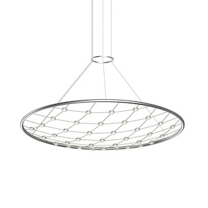 Constellation - 47W 1 LED Galaxy Matrix Pendant In Contemporary Style-9.5 Inches Tall and 48 Inches Wide - 1149157