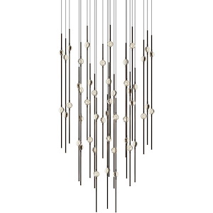 Constellation - 96W 48 LED Pendant-30 Inch Tall and 24.75 Inch Wide - 1371928