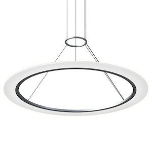 Arctic Rings - 22W 1 LED Ring Pendant In Contemporary Style-0.5 Inches Tall and 36 Inches Wide - 1151901