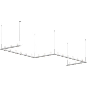 Intervals - 42 LED S Pendant-11.5 Inch Tall and 204 Inch Wide - 1395753