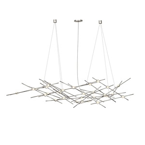 Constellation  - 50W 25 LED Ursa Minor Chandelier In Contemporary Style-13 Inches Tall and55 Inches Wide - 1277766
